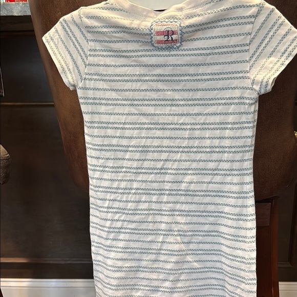 Ralph Lauren Blue and White Striped Dress - Picture 4 of 4